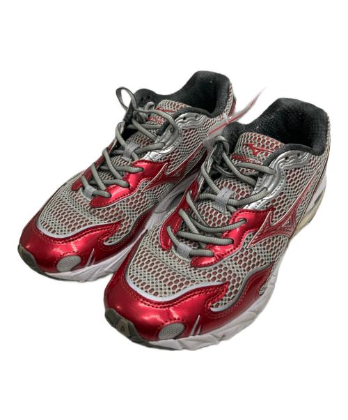 MIZUNO（ミズノ）MIZUNO (ミズノ) WAVE RIDER 10 ローカットスニーカー レッド サイズ:26の古着・服飾アイテム