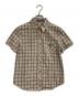 BURBERRY BLUE LABEL（バーバリー ブルー レーベル）の古着「チェックシャツ」｜ベージュ