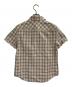 BURBERRY BLUE LABEL (バーバリー ブルー レーベル) チェックシャツ ベージュ サイズ:38：10000円