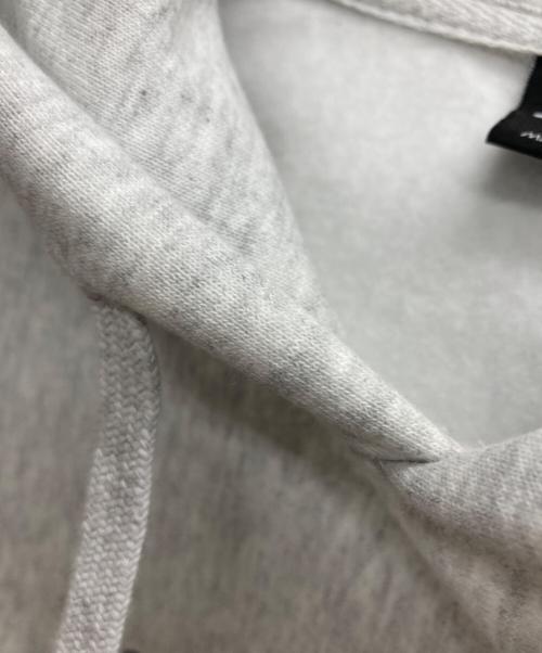 stussy（ステューシー）stussy (ステューシー) 裏起毛ロゴ刺繍パーカー グレー サイズ:Sの古着・服飾アイテム