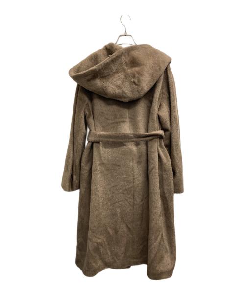 'S Max Mara（エスマックスマーラ）'S Max Mara (エスマックスマーラ) アルパカフードコート ブラウン サイズ:40の古着・服飾アイテム