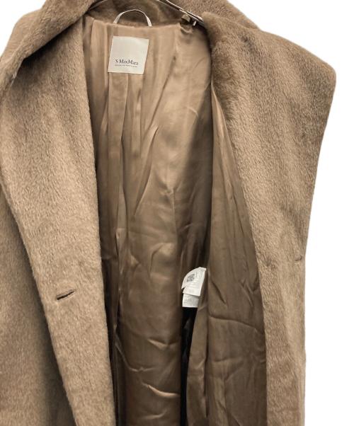 'S Max Mara（エスマックスマーラ）'S Max Mara (エスマックスマーラ) アルパカフードコート ブラウン サイズ:40の古着・服飾アイテム