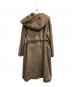 'S Max Mara (エスマックスマーラ) アルパカフードコート ブラウン サイズ:40：45000円