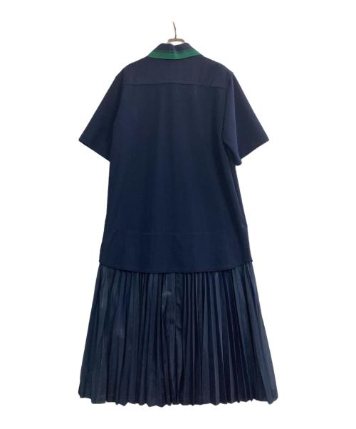 TOGA PULLA（トーガ プルラ）TOGA PULLA (トーガ プルラ) Code pique jersey shirt dress ネイビー サイズ:36の古着・服飾アイテム