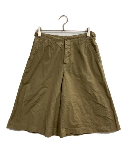 MHL（マーガレットハウエル）MHL (マーガレットハウエル) ハーフパンツ オリーブ サイズ:1の古着・服飾アイテム