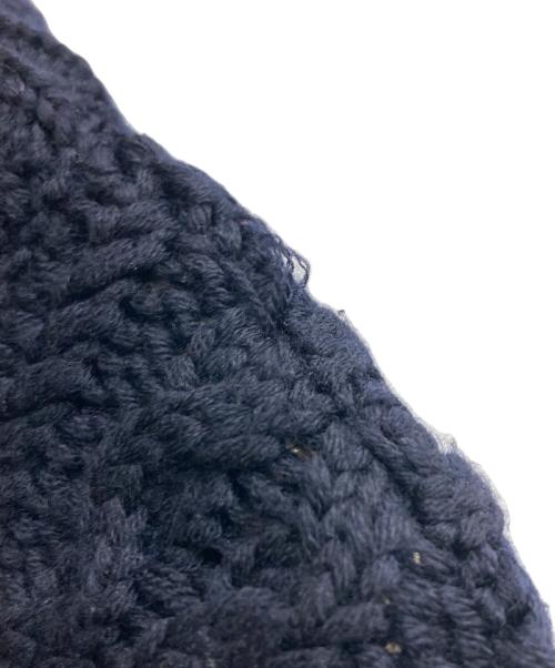 WEEKEND Max Mara（ウィークエンド マックスマーラ）Weekend Max Mara (ウィークエンド マックスマーラ) ケーブルニット ネイビー サイズ:Mの古着・服飾アイテム