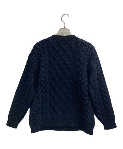 WEEKEND Max Mara（ウィークエンド マックスマーラ）Weekend Max Mara (ウィークエンド マックスマーラ) ケーブルニット ネイビー サイズ:Mの古着・服飾アイテム