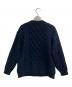 Weekend Max Mara (ウィークエンド マックスマーラ) ケーブルニット ネイビー サイズ:M：8000円