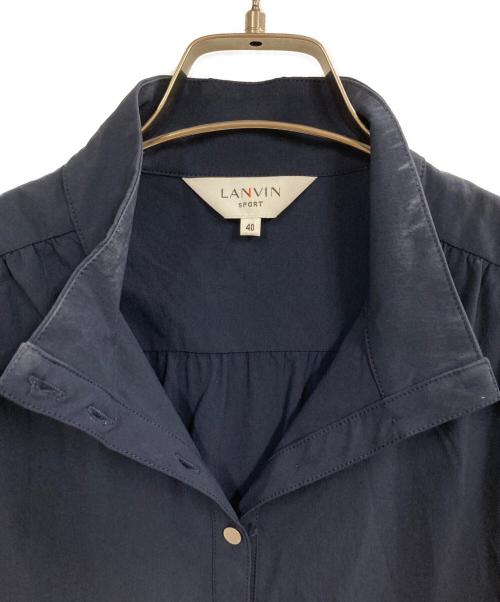 LANVIN SPORT（ランバン スポーツ）LANVIN SPORT (ランバン スポーツ) ノースリーブワンピース ブラック サイズ:40の古着・服飾アイテム