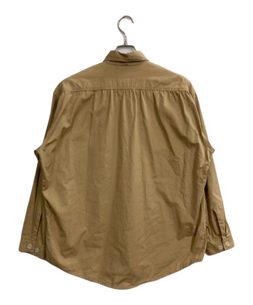 MONITALY（モニタリー）MONITALY (モニタリー) サファリシャツ ベージュ サイズ:Mの古着・服飾アイテム