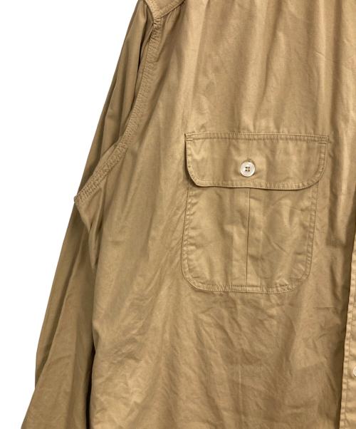 MONITALY（モニタリー）MONITALY (モニタリー) サファリシャツ ベージュ サイズ:Mの古着・服飾アイテム