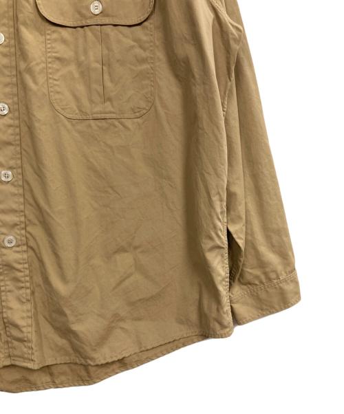 MONITALY（モニタリー）MONITALY (モニタリー) サファリシャツ ベージュ サイズ:Mの古着・服飾アイテム