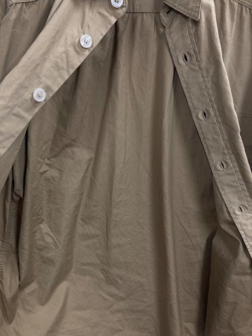 MONITALY（モニタリー）MONITALY (モニタリー) サファリシャツ ベージュ サイズ:Mの古着・服飾アイテム