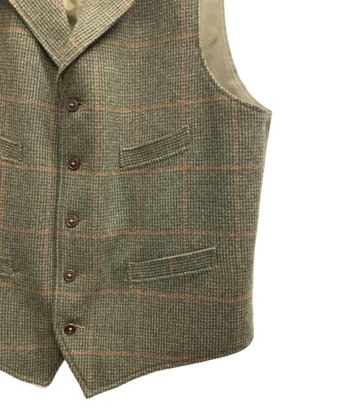 RRL（ダブルアールエル）RRL (ダブルアールエル) ウールジレ オリーブ サイズ:Mの古着・服飾アイテム