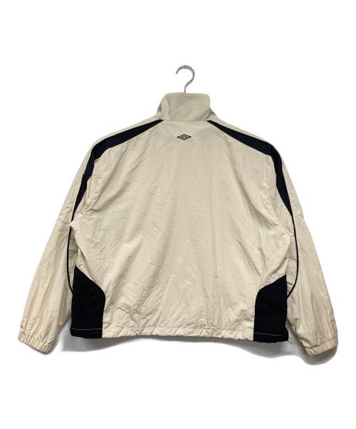 UMBRO（アンブロ）UMBRO (アンブロ) FREAK'S STORE (フリークスストア) 別注 New Nylon Jacket アイボリー サイズ:Mの古着・服飾アイテム
