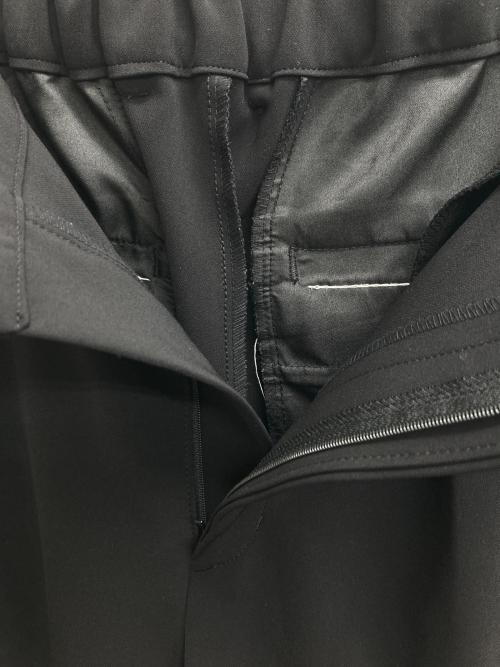 Lui's（ルイス）Lui's (ルイス) ダブルクロス2タックワイドスラックス ブラック サイズ:Sの古着・服飾アイテム