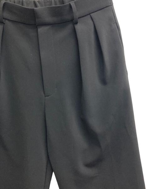 Lui's（ルイス）Lui's (ルイス) ダブルクロス2タックワイドスラックス ブラック サイズ:Sの古着・服飾アイテム