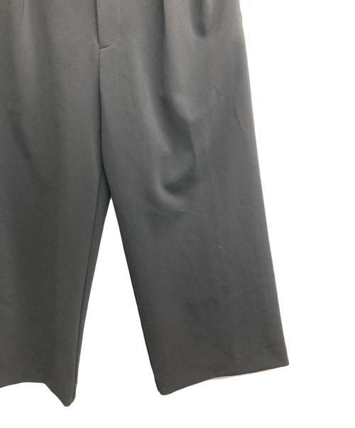 Lui's（ルイス）Lui's (ルイス) ダブルクロス2タックワイドスラックス ブラック サイズ:Sの古着・服飾アイテム
