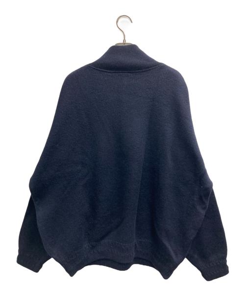 SOUTH CAPE（サウスケープ）SOUTH CAPE (サウスケープ) ハーフボタンニット ネイビー サイズ:XLの古着・服飾アイテム