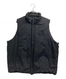 KAPTAIN SUNSHINE（キャプテンサンシャイン）の古着「Padding Over Vest」｜ブラック