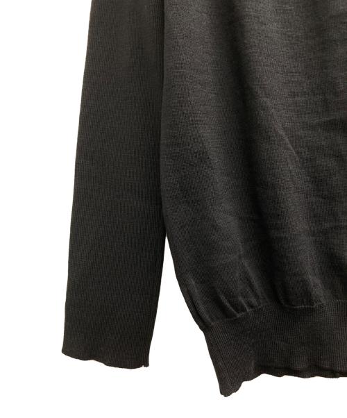 MIU MIU（ミュウミュウ）MIU MIU (ミュウミュウ) ウールニットカーディガン ブラック サイズ:40の古着・服飾アイテム