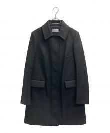 RED VALENTINO（レッドヴァレンティノ）の古着「比翼コート」｜ブラック