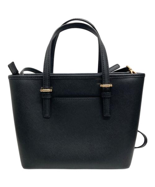 MICHAEL KORS（マイケル・コース）MICHAEL KORS (マイケル・コース) 2WAYバッグ ブラックの古着・服飾アイテム