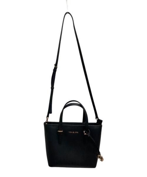 MICHAEL KORS（マイケル・コース）MICHAEL KORS (マイケル・コース) 2WAYバッグ ブラックの古着・服飾アイテム