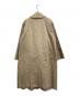 MARGARET HOWELL (マーガレットハウエル) 24AW COTTON TWILL ダブルブレストコート ベージュ サイズ:2：23000円