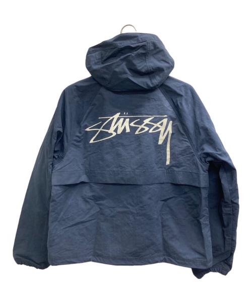 stussy（ステューシー）stussy (ステューシー) BEACH SHELL WAVE DYE ネイビー サイズ:Sの古着・服飾アイテム