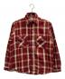 FIVE BROTHER（ファイブブラザー）の古着「70's-80's チェックシャツ」｜レッド