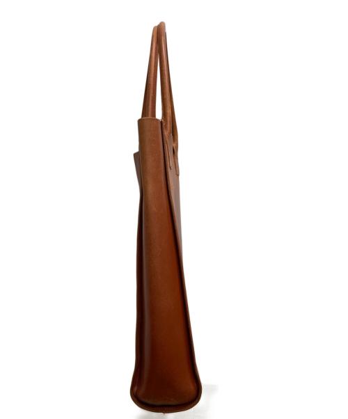 GLENROYAL（グレンロイヤル）GLENROYAL (グレンロイヤル) レザートートバッグ ブラウンの古着・服飾アイテム