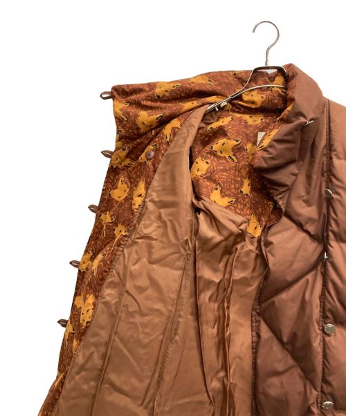 GIVENCHY PLAY（ジバンシィ プレイ）GIVENCHY play (ジバンシィ プレイ) キツネダウンコート ブラウン サイズ:Mの古着・服飾アイテム