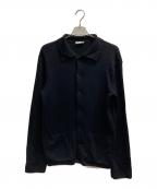 agnes b hommeアニエスベーオム）の古着「ウールニットカーディガン」｜ブラック