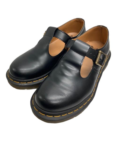 Dr.Martens（ドクターマーチン）Dr.Martens (ドクターマーチン) POLLEY Tバーシューズ ブラック サイズ:UK4の古着・服飾アイテム