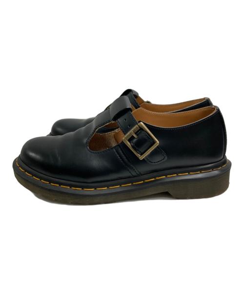 Dr.Martens（ドクターマーチン）Dr.Martens (ドクターマーチン) POLLEY Tバーシューズ ブラック サイズ:UK4の古着・服飾アイテム