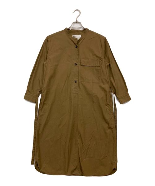 MHL（エムエイチエル）MHL (エムエイチエル) DRY COTTON POPLIN ブラウン サイズ:2の古着・服飾アイテム