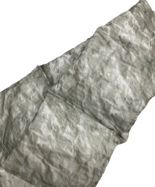 THE NORTH FACE（ザ ノース フェイス）THE NORTH FACE (ザ ノース フェイス) Supreme (シュプリーム) 19AW Paper Down Scarf グレーの古着・服飾アイテム