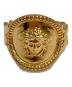 VERSACE（ヴェルサーチェ）の古着「メドゥーサ チェーン リング」｜シルバーカラー×ゴールドカラー