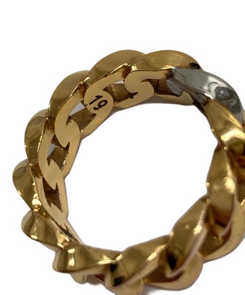 VERSACE（ヴェルサーチェ）VERSACE (ヴェルサーチェ) リング ゴールドカラー サイズ:記載なしの古着・服飾アイテム