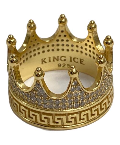 King Ice（キングアイス）KING ICE (キングアイス) クラウンリング ゴールドカラー サイズ:記載なしの古着・服飾アイテム