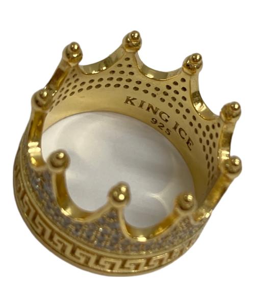 King Ice（キングアイス）KING ICE (キングアイス) クラウンリング ゴールドカラー サイズ:記載なしの古着・服飾アイテム