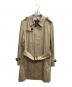 BURBERRY LONDON（バーバリーロンドン）の古着「裏ノバチェックライナー付トレンチコート」｜ベージュ