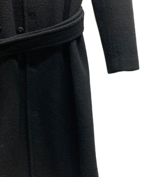 Y's（ワイズ）Y's (ワイズ) カシミヤ混コート ブラック サイズ:１の古着・服飾アイテム