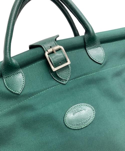 LONGCHAMP（ロンシャン）LONGCHAMP (ロンシャン) ボストンバッグ グリーンの古着・服飾アイテム