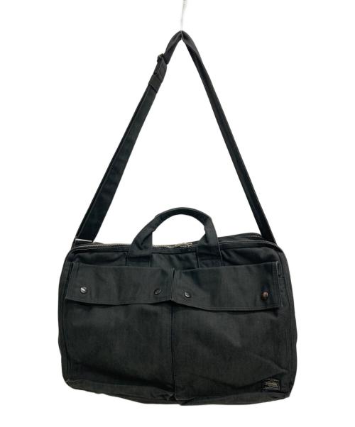 PORTER（ポーター）PORTER (ポーター) 2WAY OVERNIGHT BRIEFCASE ブラックの古着・服飾アイテム