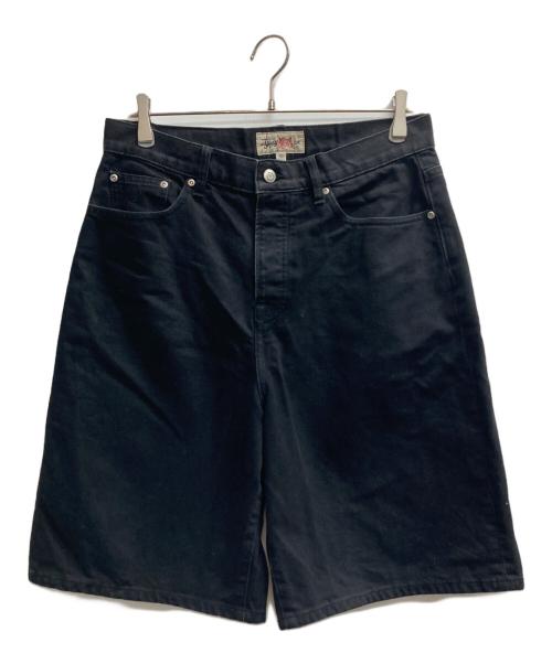 stussy（ステューシー）stussy (ステューシー) Big Ol Short Denim ブラック サイズ:30の古着・服飾アイテム