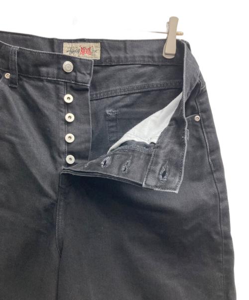 stussy（ステューシー）stussy (ステューシー) Big Ol Short Denim ブラック サイズ:30の古着・服飾アイテム