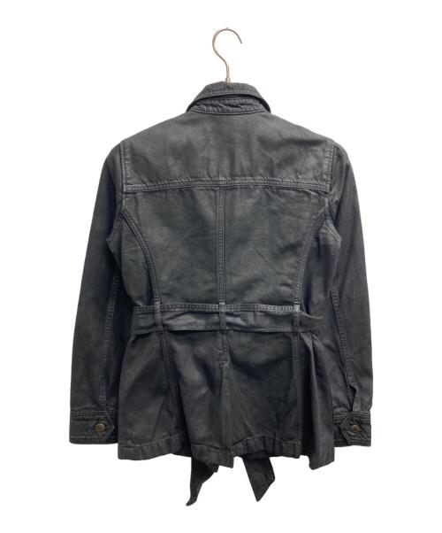 LAUREN RALPH LAUREN（ローレンラルフローレン）LAUREN RALPH LAUREN (ローレンラルフローレン) デニムジャケット ブラック サイズ:2の古着・服飾アイテム