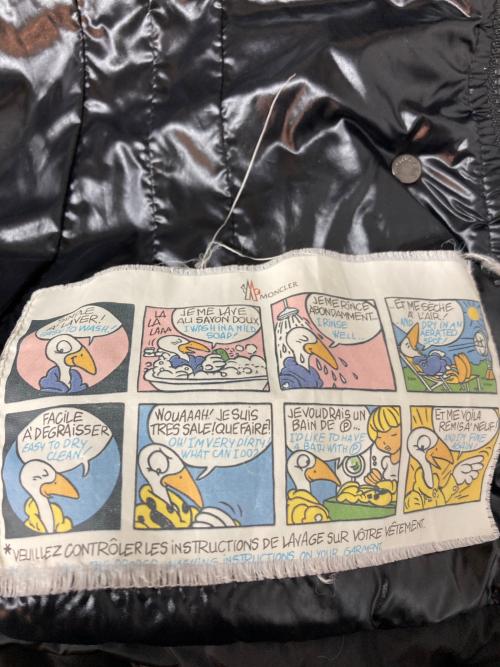 MONCLER（モンクレール）MONCLER (モンクレール) ダウンジャケット ブラック サイズ:３の古着・服飾アイテム